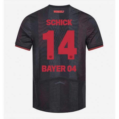 Stroje piłkarskie Bayer Leverkusen Patrik Schick #14 Koszulka Podstawowej 2025-26 Krótki Rękaw